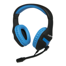 Load image into Gallery viewer, Konix PS-400 Gaming Headset (Black/Blue)