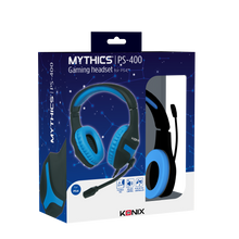Load image into Gallery viewer, Konix PS-400 Gaming Headset (Black/Blue)