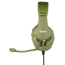 Load image into Gallery viewer, Konix PS-400 Gaming Headset (Camo)