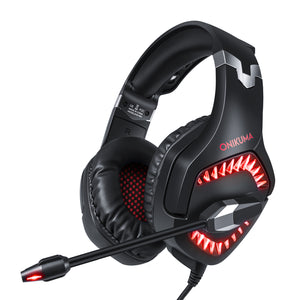 ONIKUMA K1 PRO Gaming Headset RED- Amazon Hot Sale!