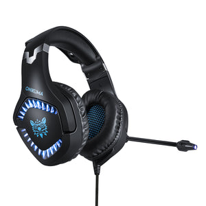 ONIKUMA K1 PRO Gaming Headset BLUE- Amazon USA Hot Seller!
